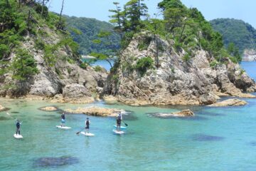 Kayak côte d'Uradome