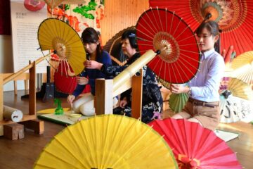 Wagasa Denshokan : Fabriquez votre propre parapluie traditionnel japonais